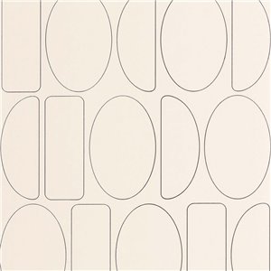 Grandeco|Beige geometrische Formen Tapete|Geometrisch