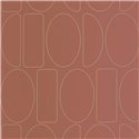 Casadeco|Geometrische Tapete in Orange|Modern