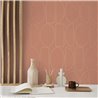 Casadeco|Papier peint design géométrique orange|Moderne
