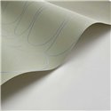 Casadeco|Papel pintado moderno con figuras geométricas ovaladas verde|Papel Pintado