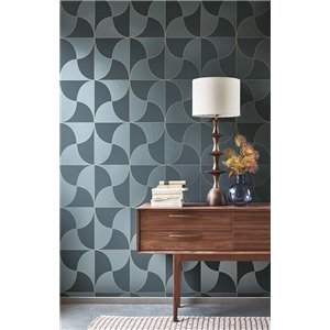 Casamance|Papel pintado liso verde estilo textil natural|Papel Pintado 2
