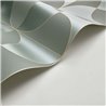 Casadeco|Green Art Deco wallpaper with ellipse shapes|Art Deco