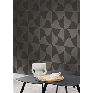 Caselio|Papier peint jaguar et palmiers style art déco|Art Déco 2