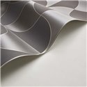 Casadeco|Modern Art Deco design wallpaper in gray and black|Art Deco