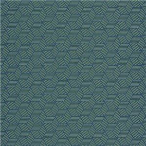 Grandeco|Tropische Cumarublätter gelb-mustard Tapete|Modern