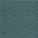 Casadeco|Geometric wallpaper with isometric cubes in blue and green|3D Effect