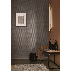 Casadeco|Papel pintado minimalista tonos claros, patrón de panal 3D|Minimalista 2