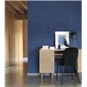 Casadeco|Blue geometric wallpaper with offset diamond shapes|Wallpaper