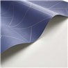 Casadeco|Blue geometric wallpaper with offset diamond shapes|Wallpaper