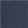 Casadeco|Modern blue wallpaper with diamond or lozenge pattern|Modern