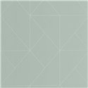 Casadeco|Minimalist aqua green wallpaper with diamond geometric pattern|Wallpaper