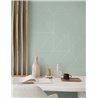 Casadeco|Minimalist aqua green wallpaper with diamond geometric pattern|Wallpaper