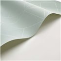 Casadeco|Minimalist aqua green wallpaper with diamond geometric pattern|Wallpaper
