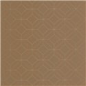 Casadeco|3D wallpaper with brown geometric polygons|Wallpaper