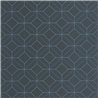 Casadeco|Papier peint géométrique bleu tridimensionnel pour chambre moderne|Moderne