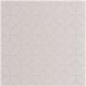 Casadeco|Papel pintado geométrico gris claro para salón moderno|Papel Pintado