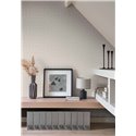 Casadeco|Papier peint géométrique gris clair pour salon moderne|Papier Peint