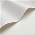 Casadeco|Light gray geometric wallpaper for modern living room|Wallpaper