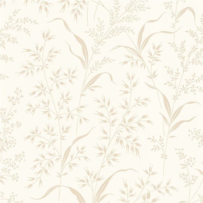 Casadeco|Papel pintado flores silvestres del pradera blanco y beige|Floral