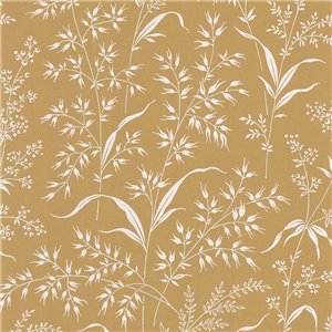 Casadeco|Zeitlose Tapete in sandbeige mit Struktur|Rustikal