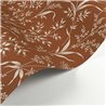 Casadeco|Orange wild countryside flower wallpaper|Floral