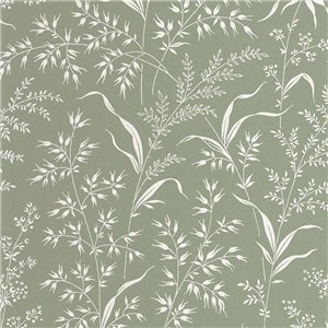 Rasch|Papel pintado floral Boho gris claro|Floral