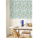 Casadeco|Wallpaper with carnations, primroses and steppe lilies|Floral