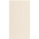 Casadeco|Moderne beige-goldene Tapete mit geometrischen Formen|Minimalistisch