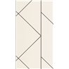 Casadeco|Modern wallpaper for living room or hallway, geometric design|Modern
