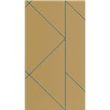 Casadeco|Modern yellow and blue design wallpaper|Wallpaper