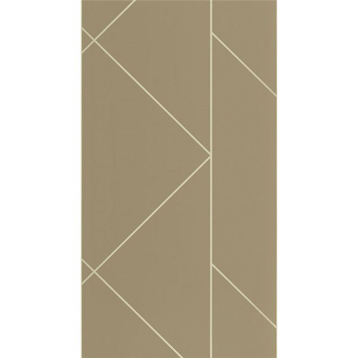 Casadeco|Modern green tones wallpaper with geometric pattern|Modern