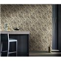 Casamance|Revêtements Muraux jacquard chevron sable encre|Revêtements Muraux