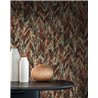 Casamance|Revêtements Muraux jacquard chevron multicolore|Revêtements Muraux