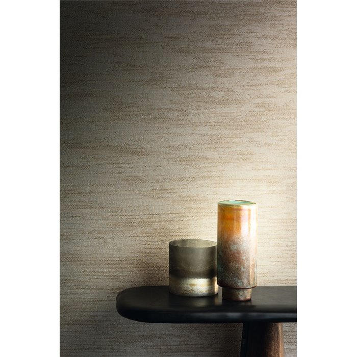 Casamance|Wallcovering jacquard linen wool polyester white beige|Wall Coverings