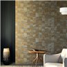Casamance|Revêtements Muraux abstrait artisanal tissus ethniques ocre|Revêtements Muraux