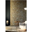 Casamance|Wallcovering abstract handmade ethnic fabrics ochre|Wall Coverings