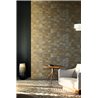 Casamance|Wallcovering abstract handmade ethnic fabrics ochre|Wall Coverings