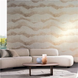 Eijffinger|Geometrische Tapete mit orientalischem Glasfenster Muster in Rot|Hochwertige