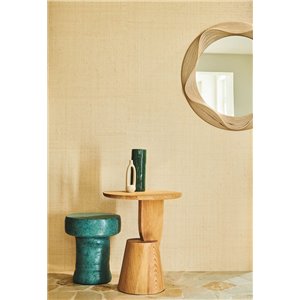 Casamance|Wallcovering boucle textile knots curls taupe brown|Wall Coverings 2