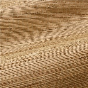 Casadeco|Papier peint style ethnique avec motif rayé moderne marron|Imitation Raphia 2
