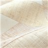 Revestimiento pared mosaico geométrico rafia natural blanco - Casamance Solal 71240112