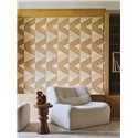 Casamance|Wandverkleidung geometrisches Mosaik Raffia natur beige|Wandverkleidungen