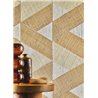 Casamance|Wandverkleidung geometrisches Mosaik Raffia natur beige|Wandverkleidungen