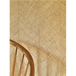 Casamance|Wallpaper natural fibers beige wicker handmade effect|Raffia Imitation 2