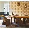Casamance|Wandverkleidung Mosaik Palmen aus Raffia natur beige|Wandverkleidungen