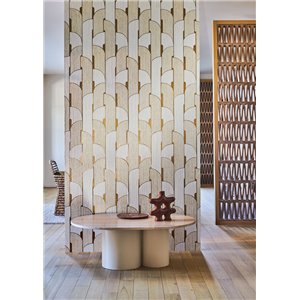 Elitis|Wallcovering velvet mottled moss green|Wall Coverings 2