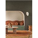 Casamance|Wandverkleidung Bouclette Textil kleine Locken topas bernstein|Casamance