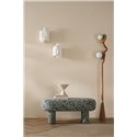 Casamance|Wallcovering boucle fabric elegant timeless cream white|Casamance