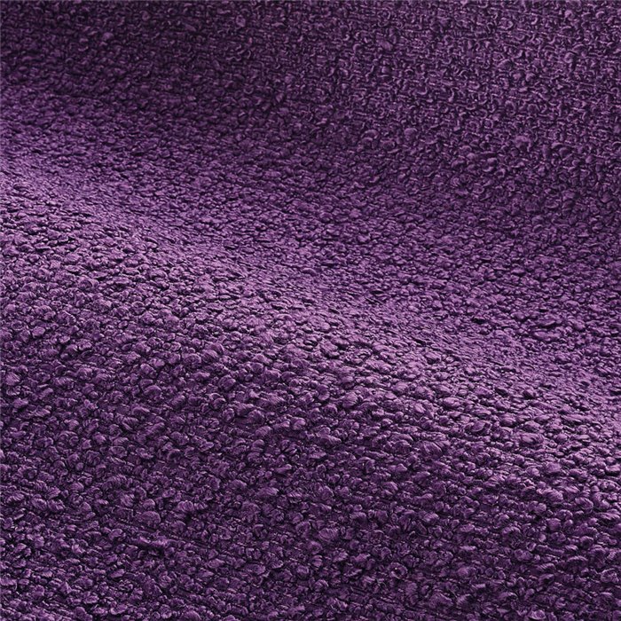 Casamance|Wandverkleidung Bouclé Gewebe Knotenlocken grob violett|Casamance