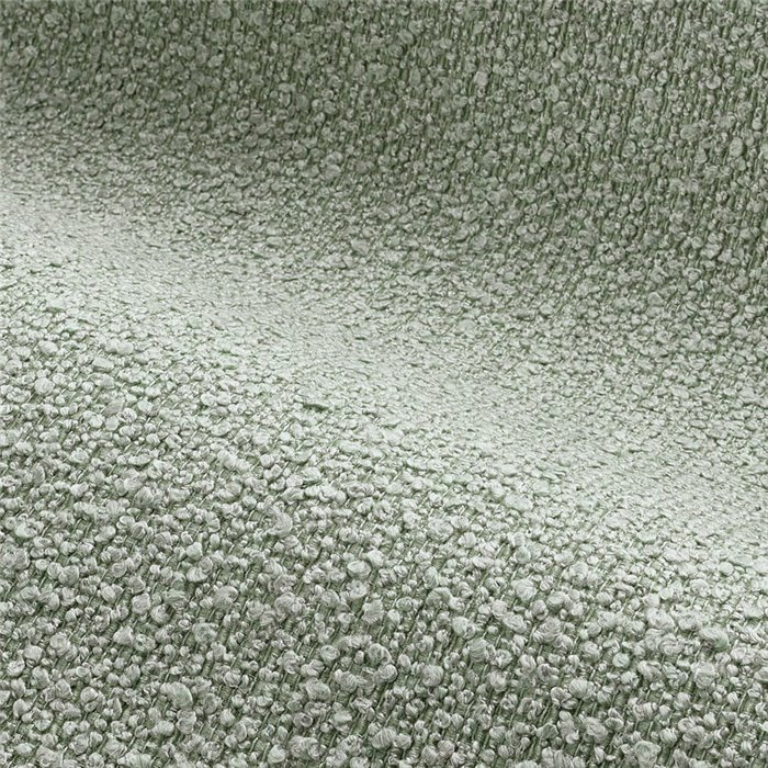 Casamance|Wallcovering boucle wool thick yarn grey green|Casamance
